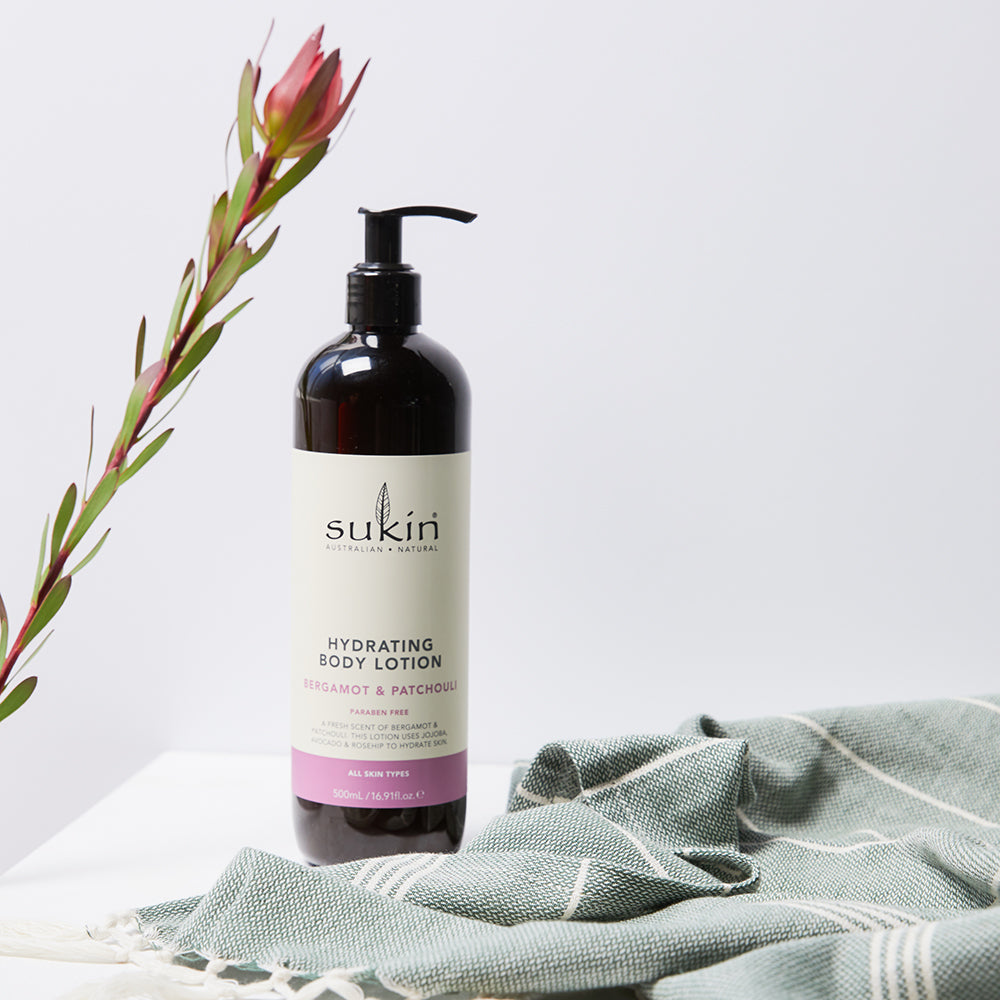 HYDRATING BODY LOTION | BERGAMOT & PATCHOULI | 500 mL